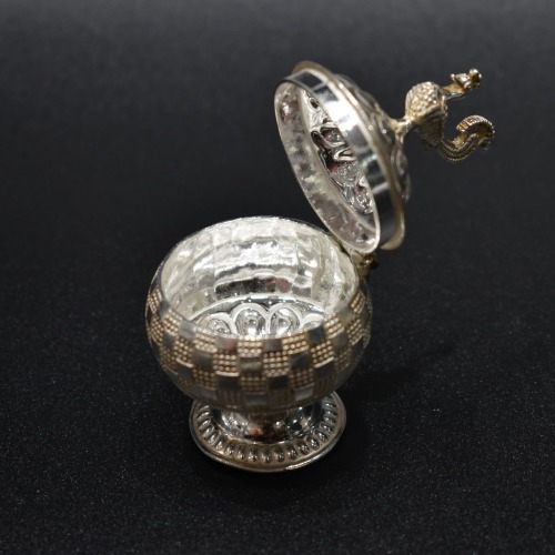 KumKum Karanda with Peacock Head